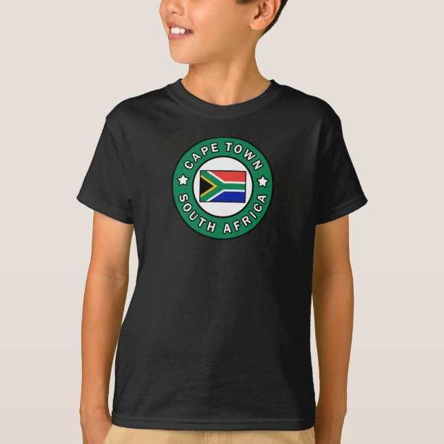 Camiseta Ciudad del Cabo Sudáfrica (Anverso)