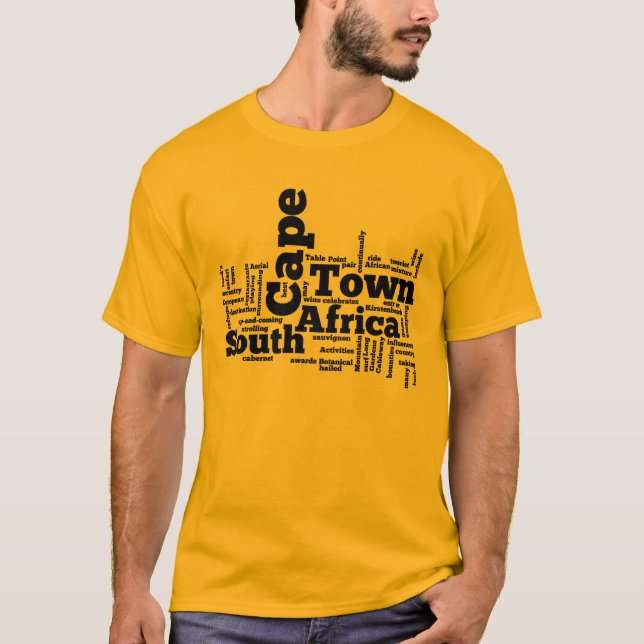 Camiseta Ciudad del Cabo, Sudáfrica