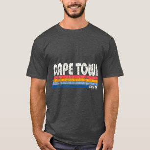 Camiseta Ciudad del Cabo Sudáfrica, época de los años 70