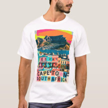 Ciudad del Cabo Sudáfrica Viaje Bo-Kaap Paisaje