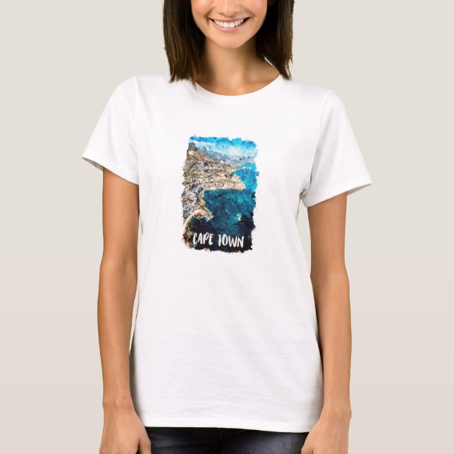 Camiseta Ciudad del Cabo Viaje de cosecha Sudáfrica (Anverso)