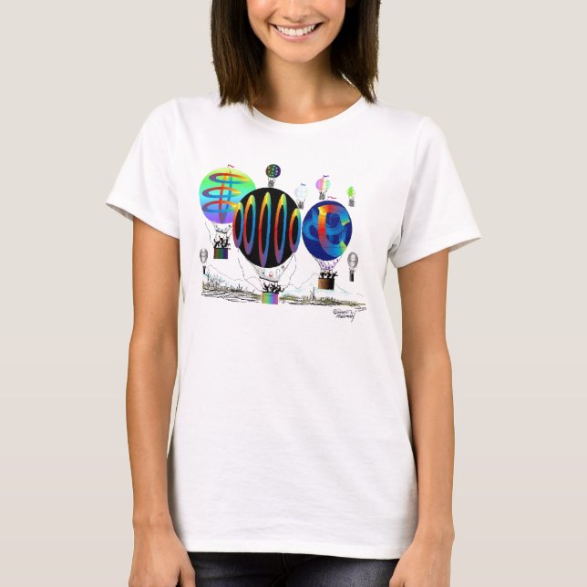 Camiseta Ciudad del globo (Anverso)