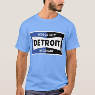 CAMISETA CIUDAD DEL MOTOR DE DETROIT