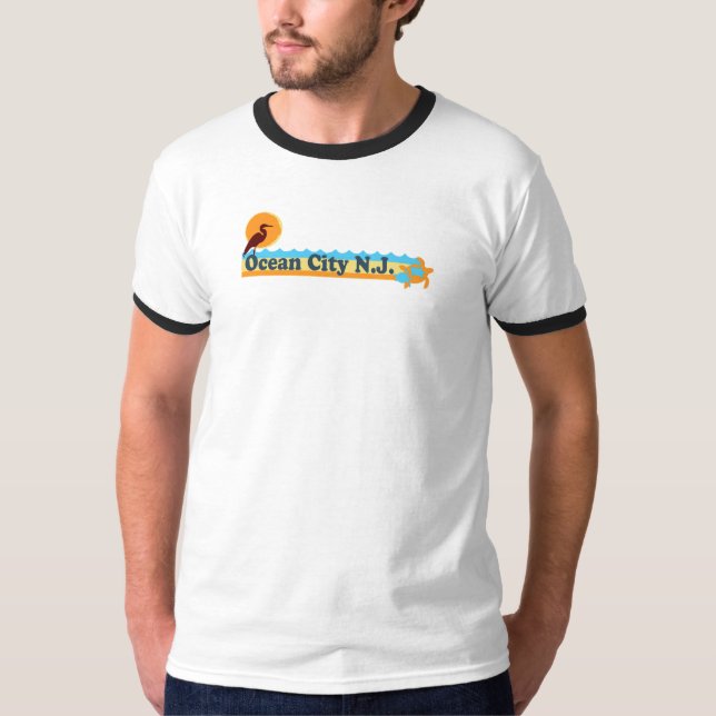 Camiseta Ciudad del océano (Anverso)