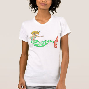 Camiseta Ciudad del océano, sirena de Maryland