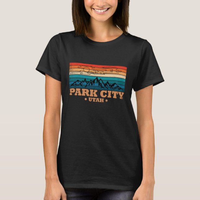 Camiseta Ciudad del Parque de la Ciudad de Utah (Anverso)