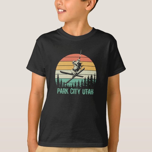 Camiseta Ciudad del Parque de la Ciudad de Utah (Anverso)
