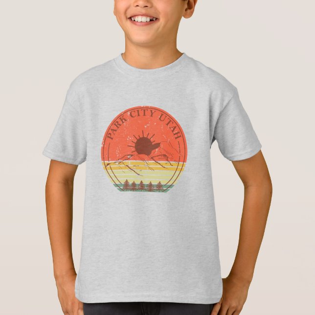 Camiseta Ciudad del Parque de la Ciudad de Utah (Anverso)