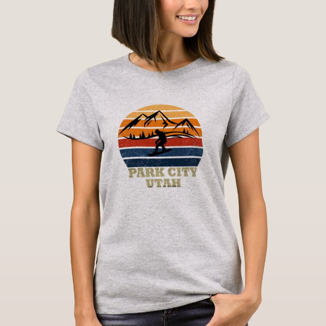 Camiseta Ciudad del Parque de la Ciudad de Utah (Anverso)