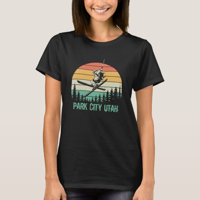 Camiseta Ciudad del Parque de la Ciudad de Utah (Anverso)