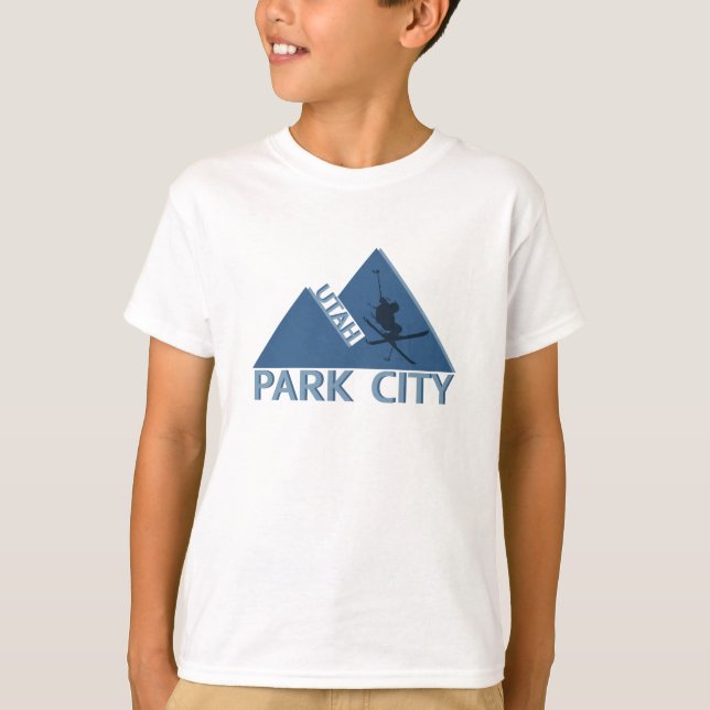 Camiseta Ciudad del parque de Utah (Anverso)