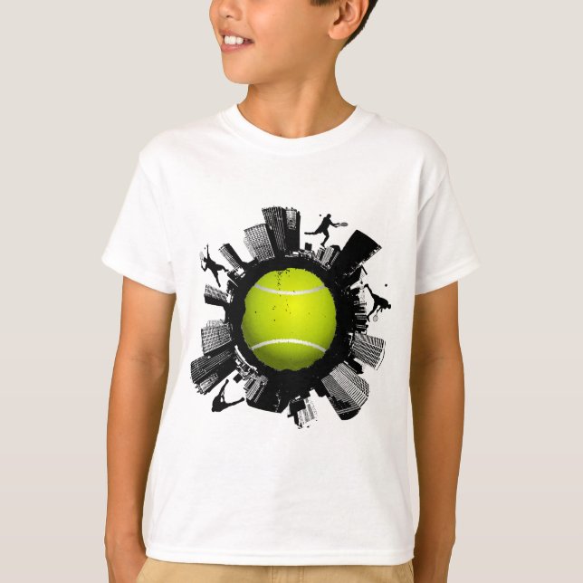 Camiseta Ciudad del tenis (Anverso)