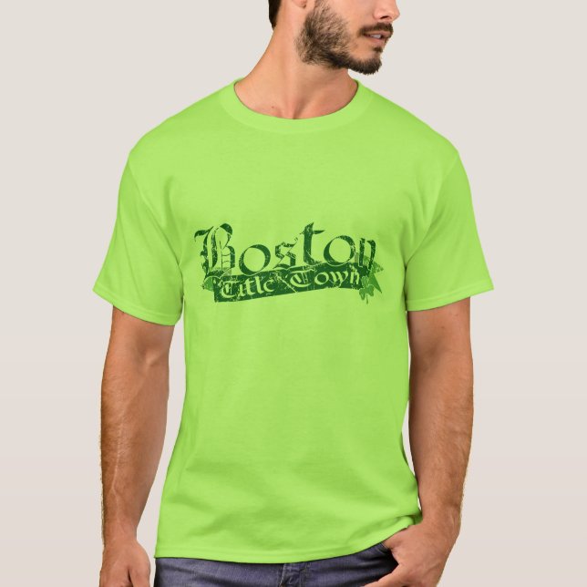 Camiseta Ciudad del título de Boston apenada (Anverso)