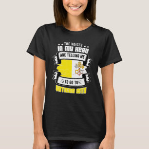 Camiseta Ciudad del Vaticano En Mi Cabeza