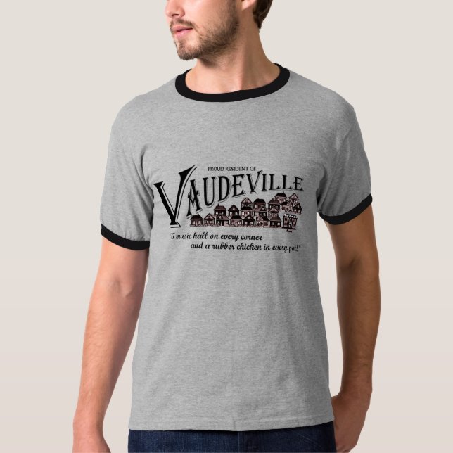 Camiseta Ciudad del vodevil (Anverso)