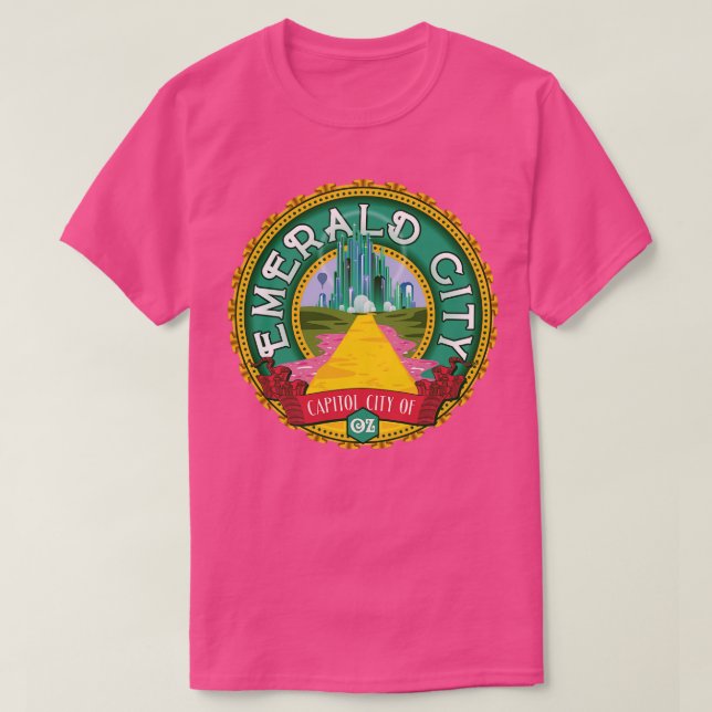 Camiseta Ciudad Esmeralda (Diseño del anverso)