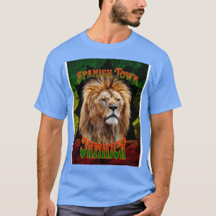 Camiseta CIUDAD ESPAÑOLA Jamaica Rastal Lion Reggae