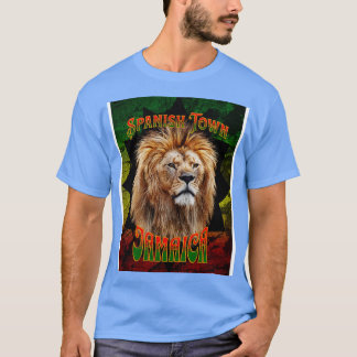 Camiseta CIUDAD ESPAÑOLA Jamaica Rastal Lion Reggae