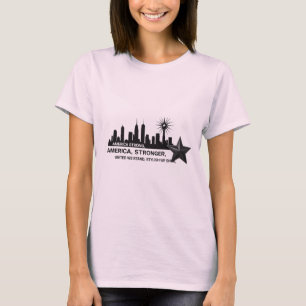 Camiseta Ciudad fuerte - Espíritu audaz, estilo elegante