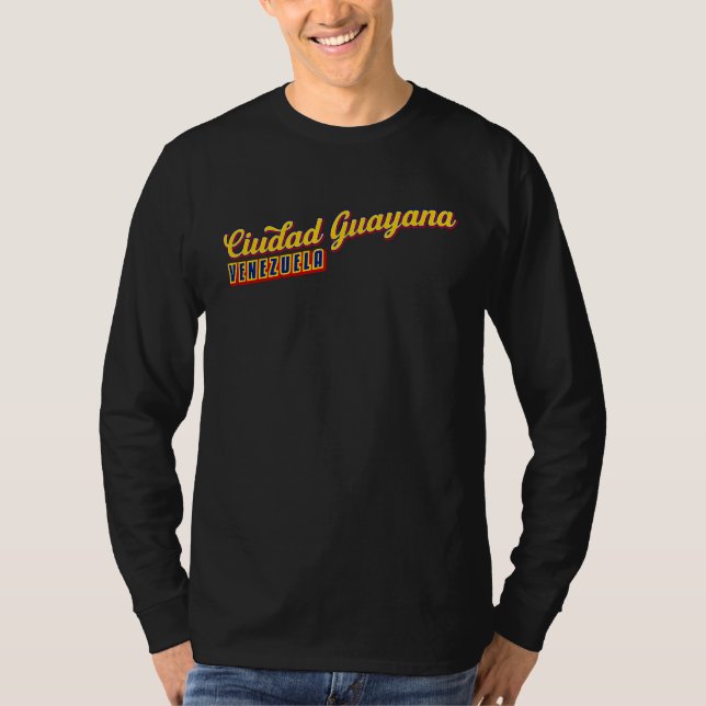 Camiseta Ciudad Guayana Venezuela (Anverso)