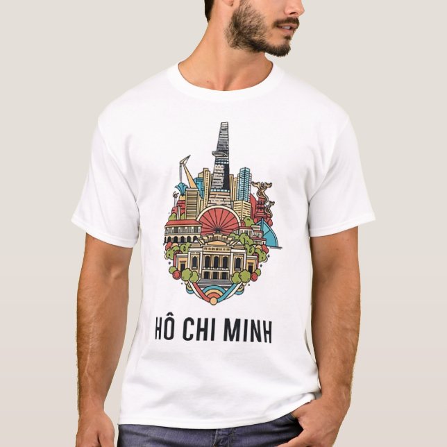 Camiseta Ciudad Ho Chi Minh (Anverso)