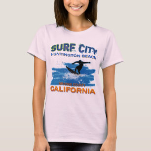 CAMISETA CIUDAD HUNTINGTON BEACH DE LA RESACA