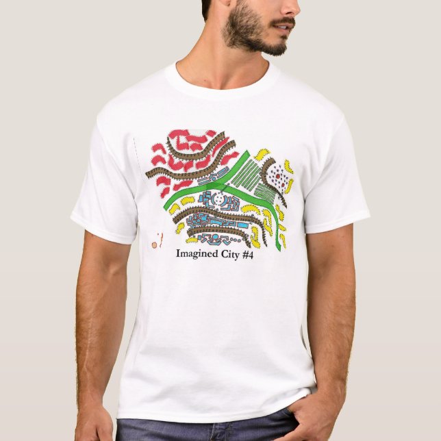 Camiseta Ciudad imaginada #4 (Anverso)