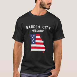 Camiseta Ciudad Jardín Missouri EE. UU. Estado América Viaj