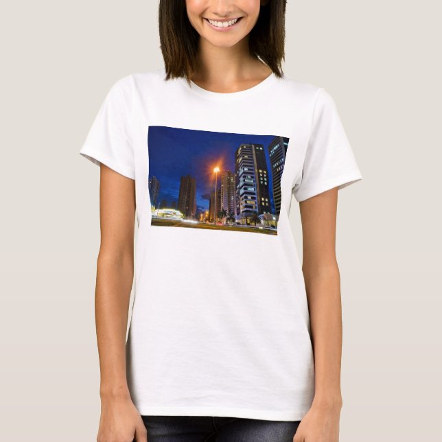Camiseta Ciudad Londrina de la noche (Anverso)