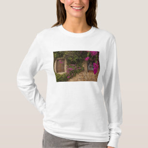 Camiseta Ciudad Monumental, edificios cubiertos de flores
