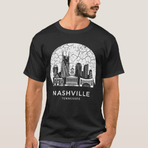 Camiseta Ciudad Nashville Tennessee