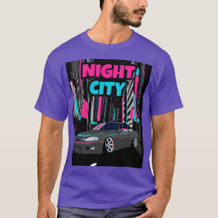 Camiseta Ciudad nocturna de Toyota Soarer