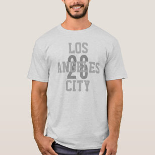 Camiseta Ciudad número 26 de Los Ángeles