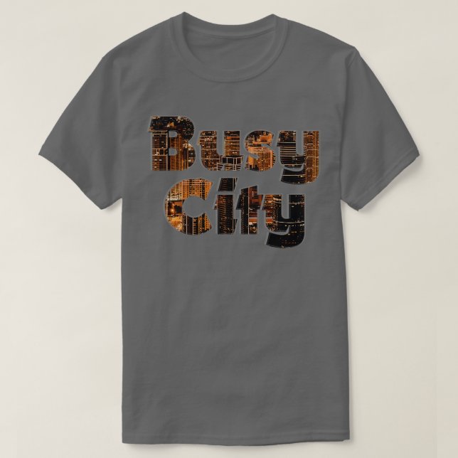 Camiseta Ciudad ocupada (Diseño del anverso)