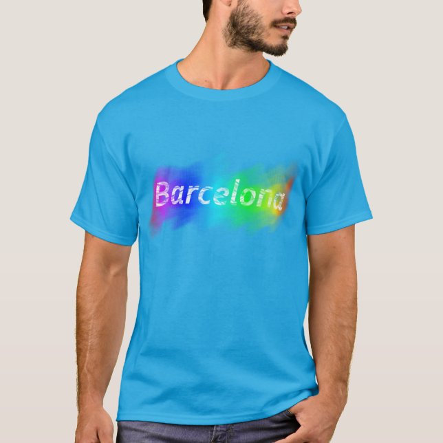 Camiseta Ciudad orgullosa de Barcelona (Anverso)