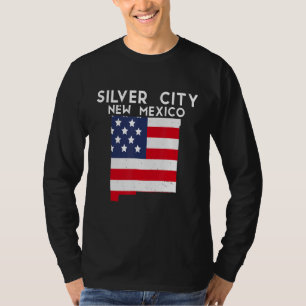 Camiseta Ciudad Plata Estados Unidos Estados Unidos Viajes 