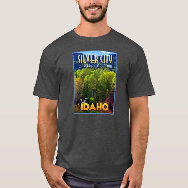 Camiseta Ciudad plateada (Anverso)