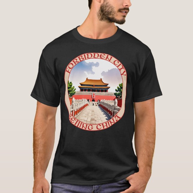 Camiseta Ciudad prohibida Beijing China (Anverso)
