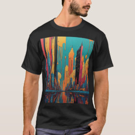 Camiseta Ciudad psicodélica