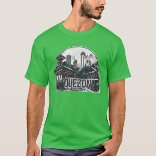 Camiseta Ciudad Quezon Filipinas retro
