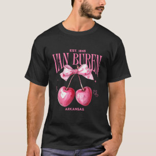 Camiseta Ciudad Retro Vintage Van Buren Arkansas AR