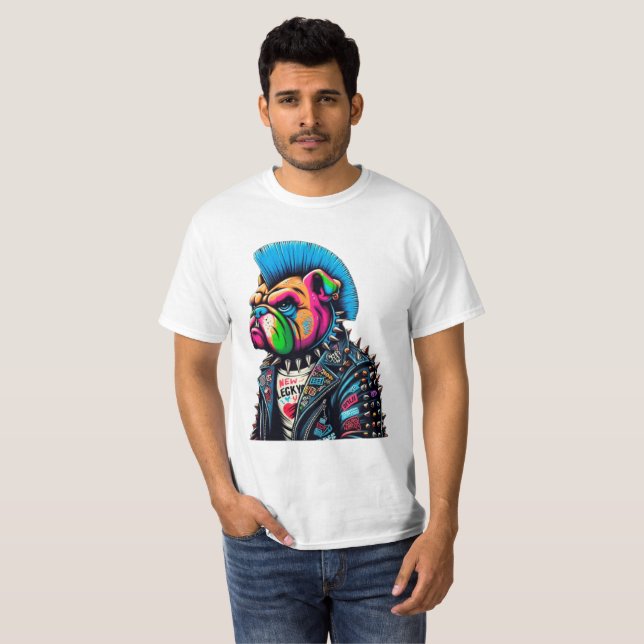 Camiseta CIUDAD ROCK DE punk 13 (Anverso completo)