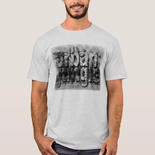 Camiseta Ciudad Selvática Grunge (Anverso)