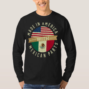 Camiseta Ciudadanía mexicana norteamericana Bandera mexican