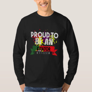 Camiseta Ciudadano aviador orgulloso Profesión carrera trab