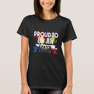 Camiseta Ciudadano aviador orgulloso Profesión carrera trab