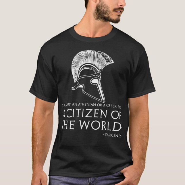 Camiseta Ciudadano De La Antigua Filosofía Griega Di (Anverso)