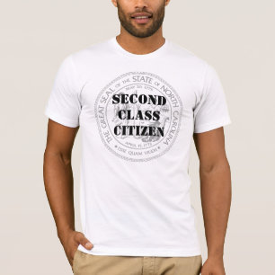 Camiseta Ciudadano de la clase del NC segundo