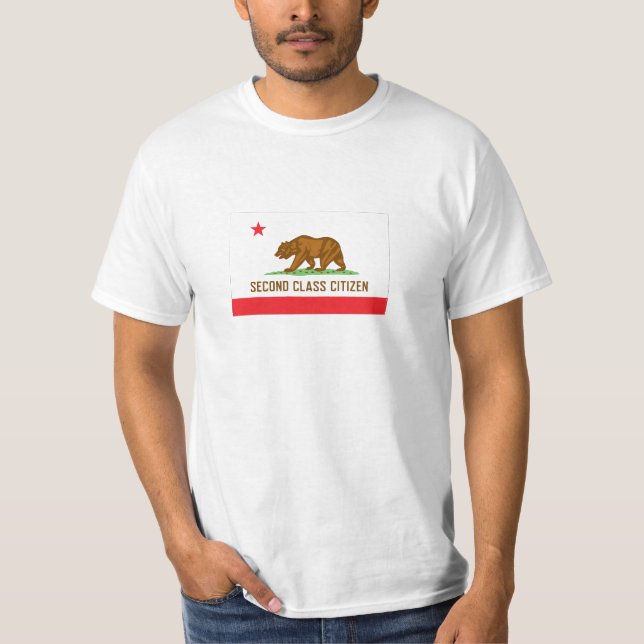 Camiseta Ciudadano de la segunda clase (Anverso)