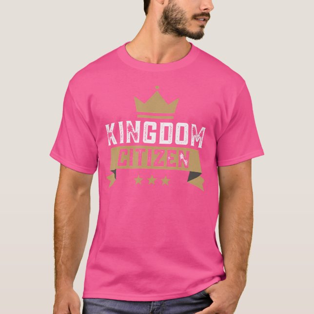 Camiseta Ciudadano del Reino Jesús Nuestro Coronado Rey Cit (Anverso)